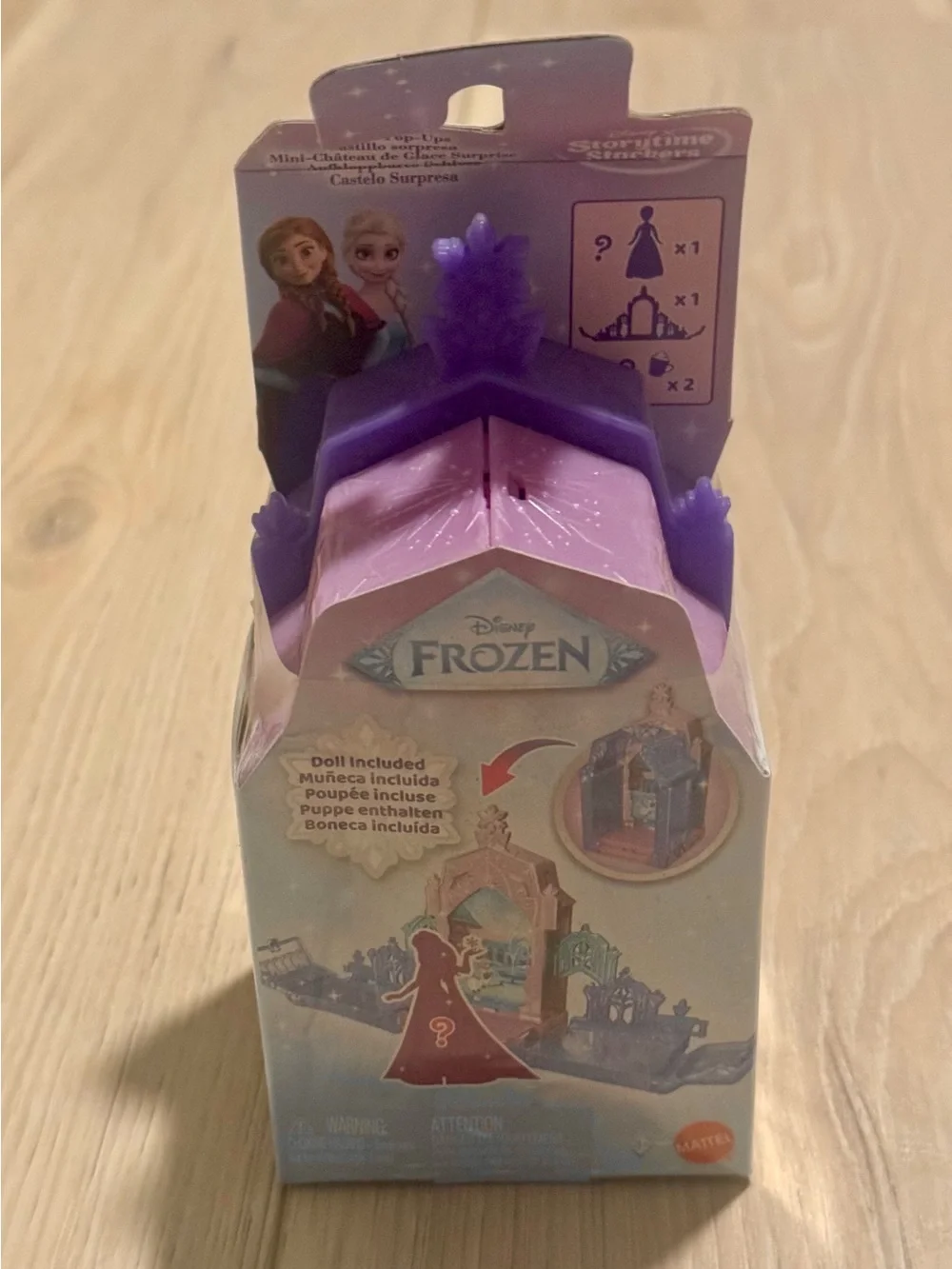 Mattel Disney Frozen Anna Or Elsa Pop-Up Castle (Character May Vary) New Sealed